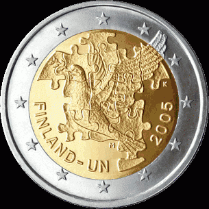 Finland 2 euro 2005 UNO UNC